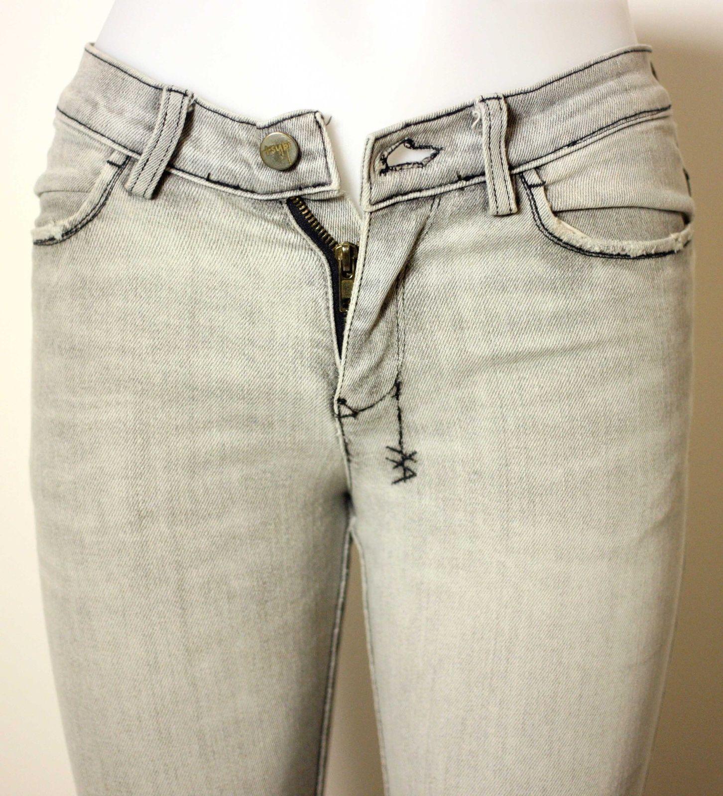 ladies grey skinny jeans