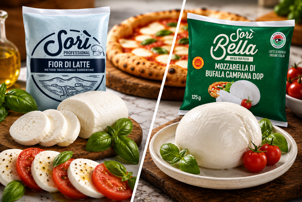 Fior di Latte vs Buffalo Mozzarella: Which Is Right for Your Pizza Menu