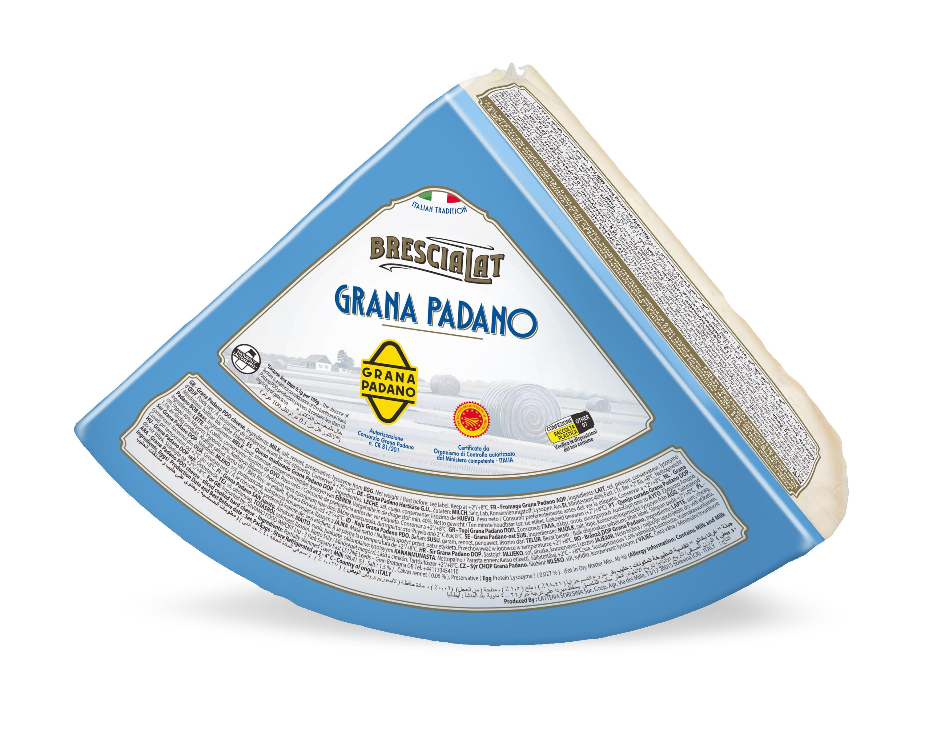 Grana Padano 12 Months one-eighth wheel, approximately 5kg