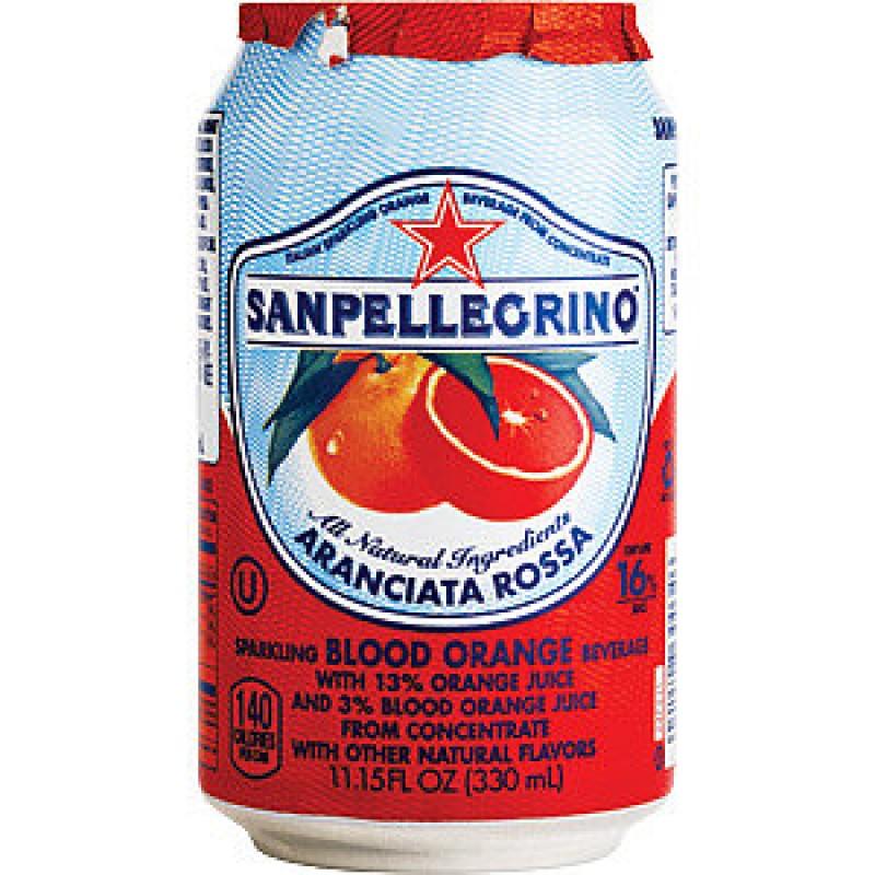 San Pellegrino Blood Orange Cans 24x33cl