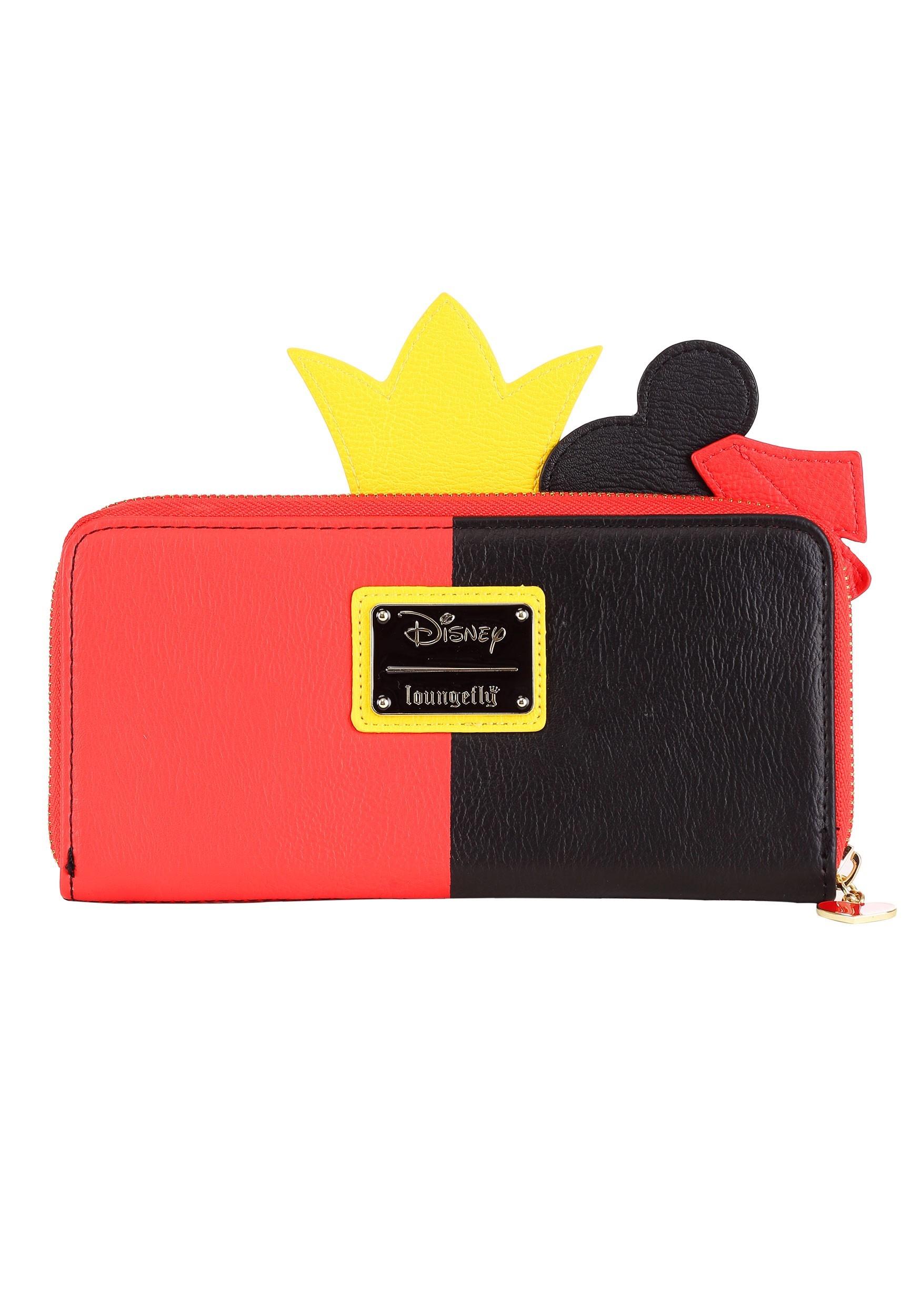 Loungefly Disney Queen Of Hearts Faux Leather Zip Around Wallet