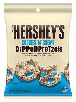 Hershey's Cookies 'n' Creme Dipped Pretzels