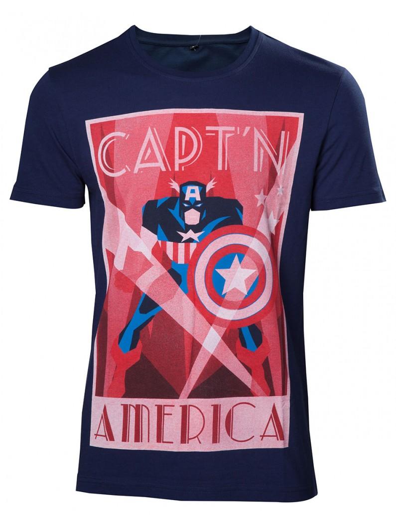 Marvel - Capt'n America Men's T-Shirt
