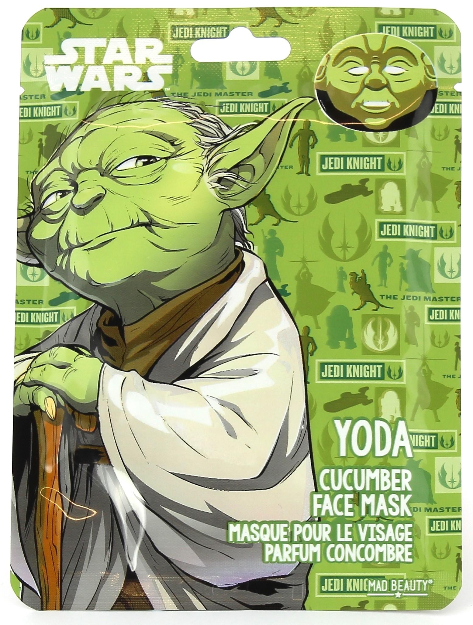 Yoda Cucumber Face Mask