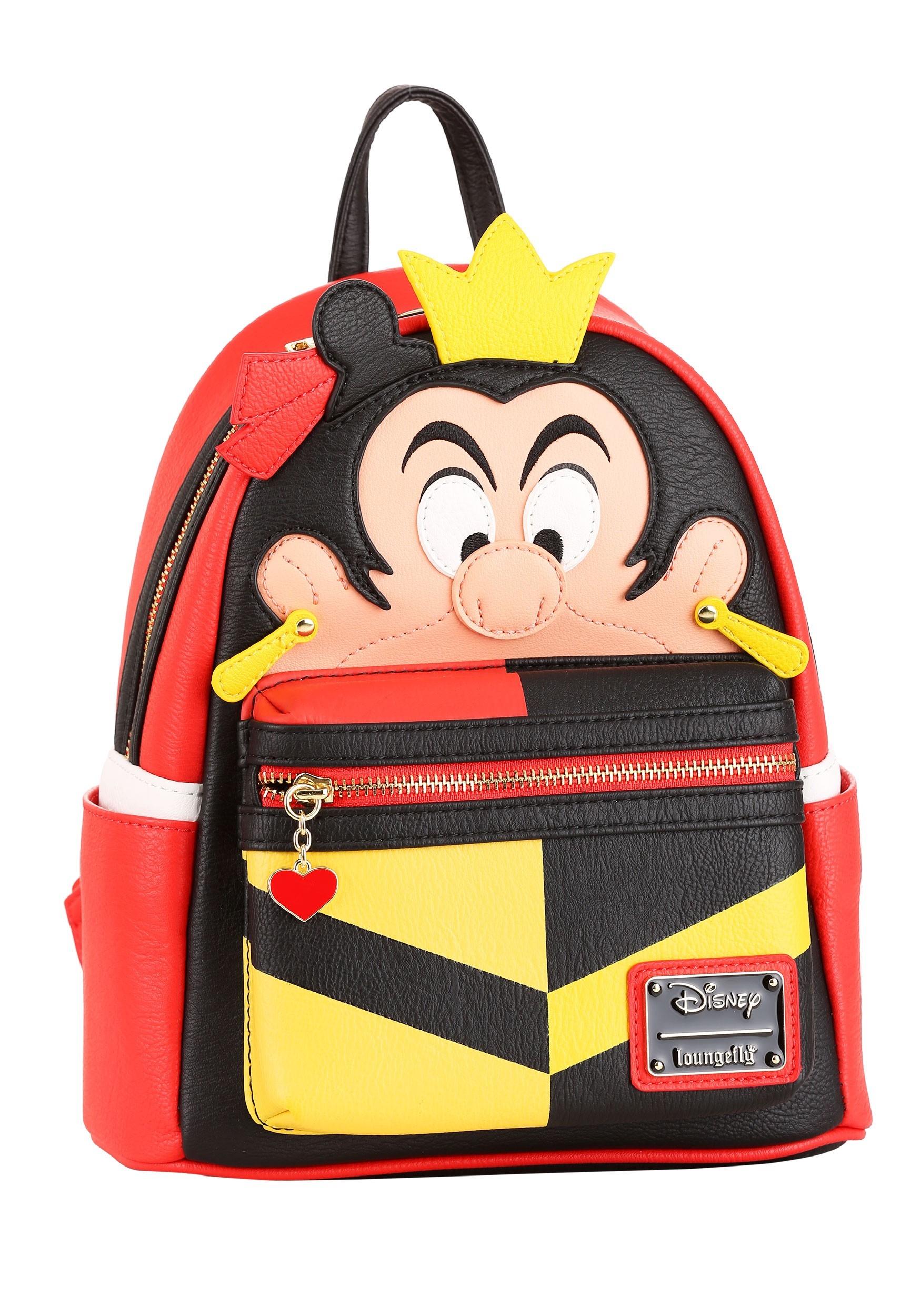Loungefly Disney Queen Of Hearts Faux Leather Mini Backpack