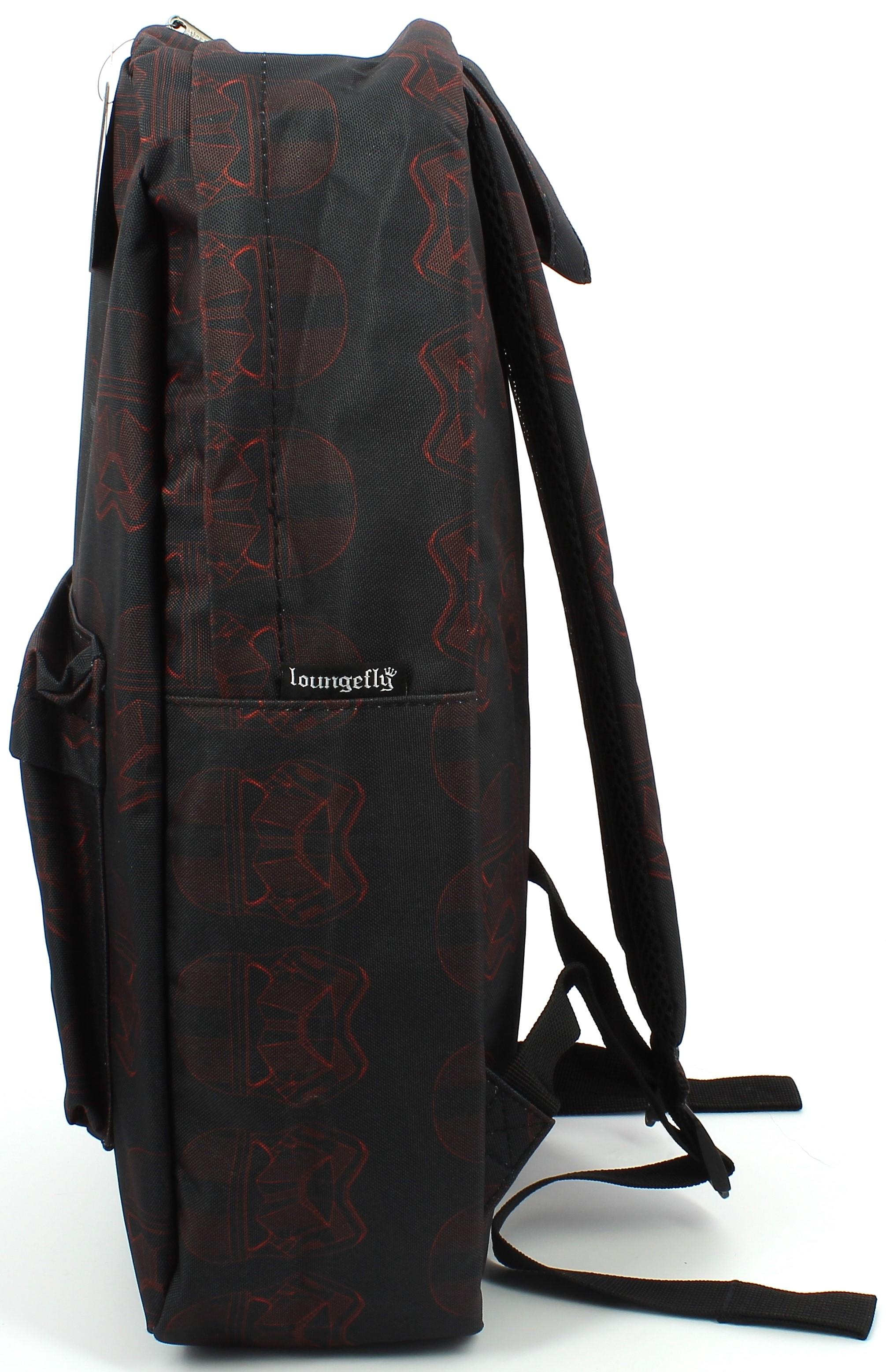 LOUNGEFLY X STAR WARS RED SITH TROOPER NYLON BACKPACK