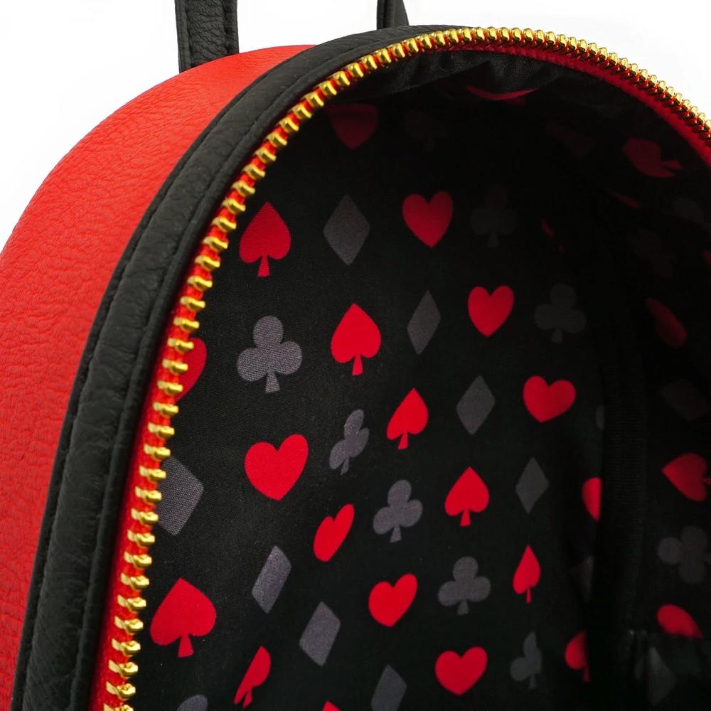 Loungefly Disney Queen Of Hearts Faux Leather Mini Backpack