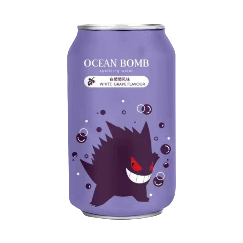 Ocean Bomb Pokemon Gengar White Grape