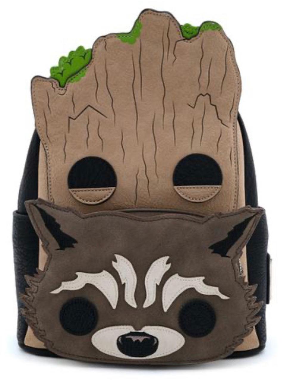POP BY LOUNGEFLY MARVEL GROOT AND ROCKET BACKPACK