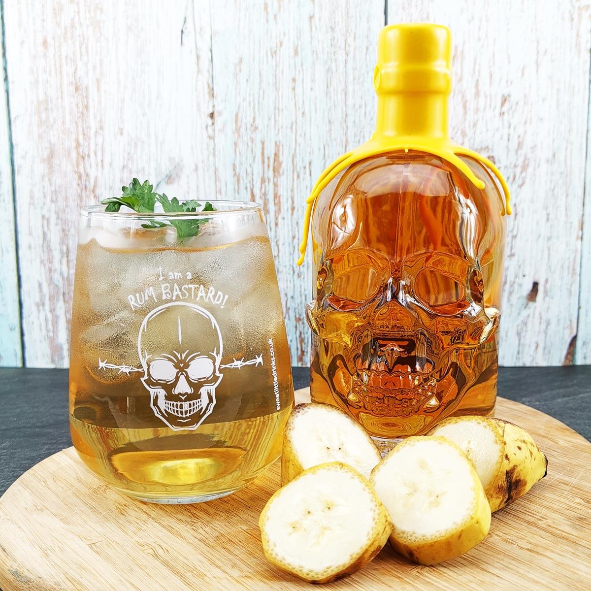 Rum Bastard Spicy Banana Rum Liqueur 50cl