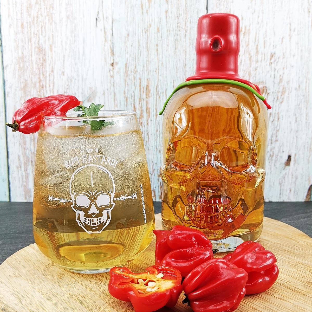Rum Bastard Ghost Chilli Rum Liqueur 50cl