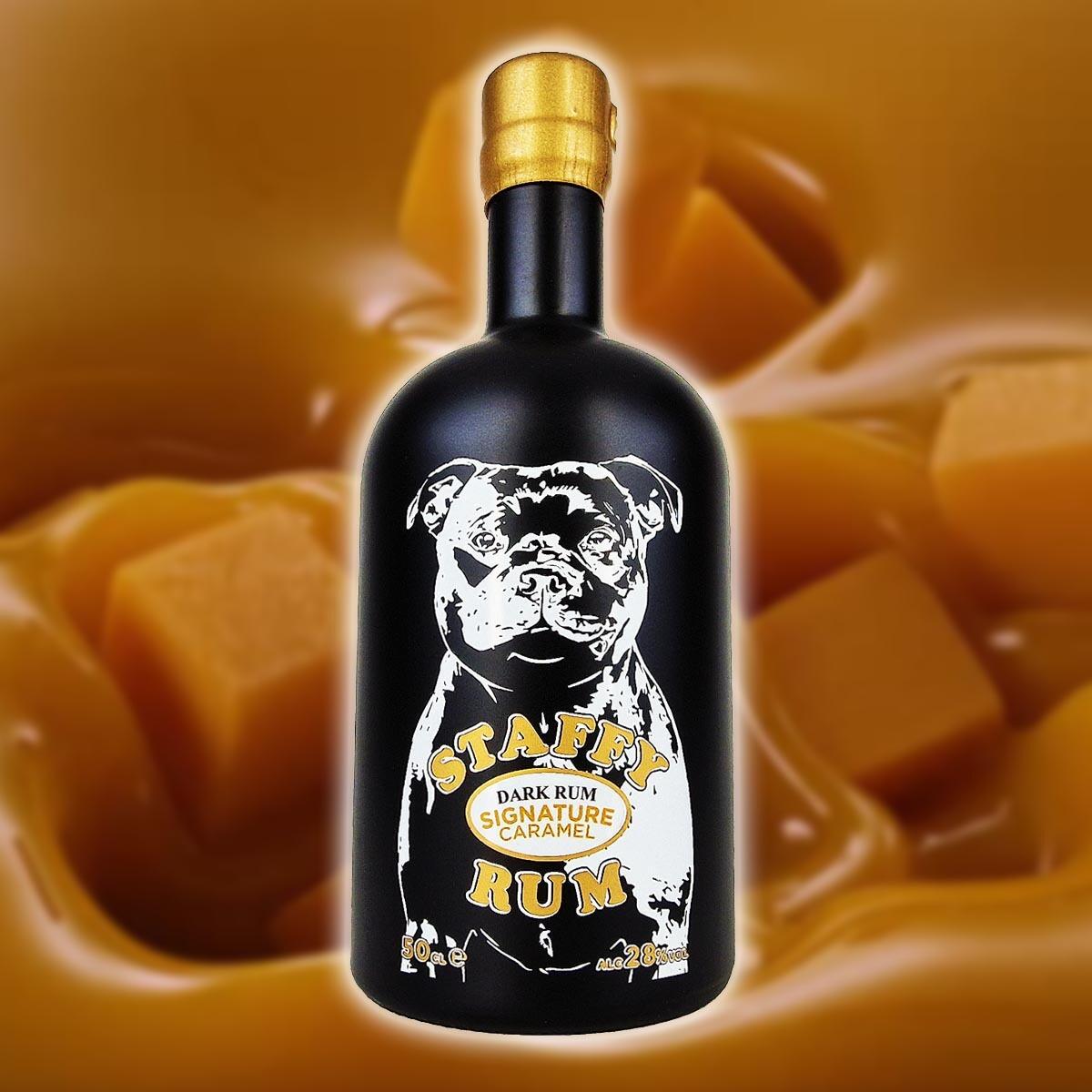 Staffy Signature Caramel Dark Rum Spirit 50cl
