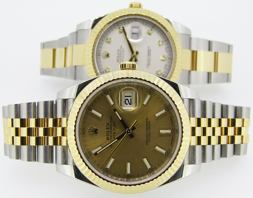 datejust 36 weight