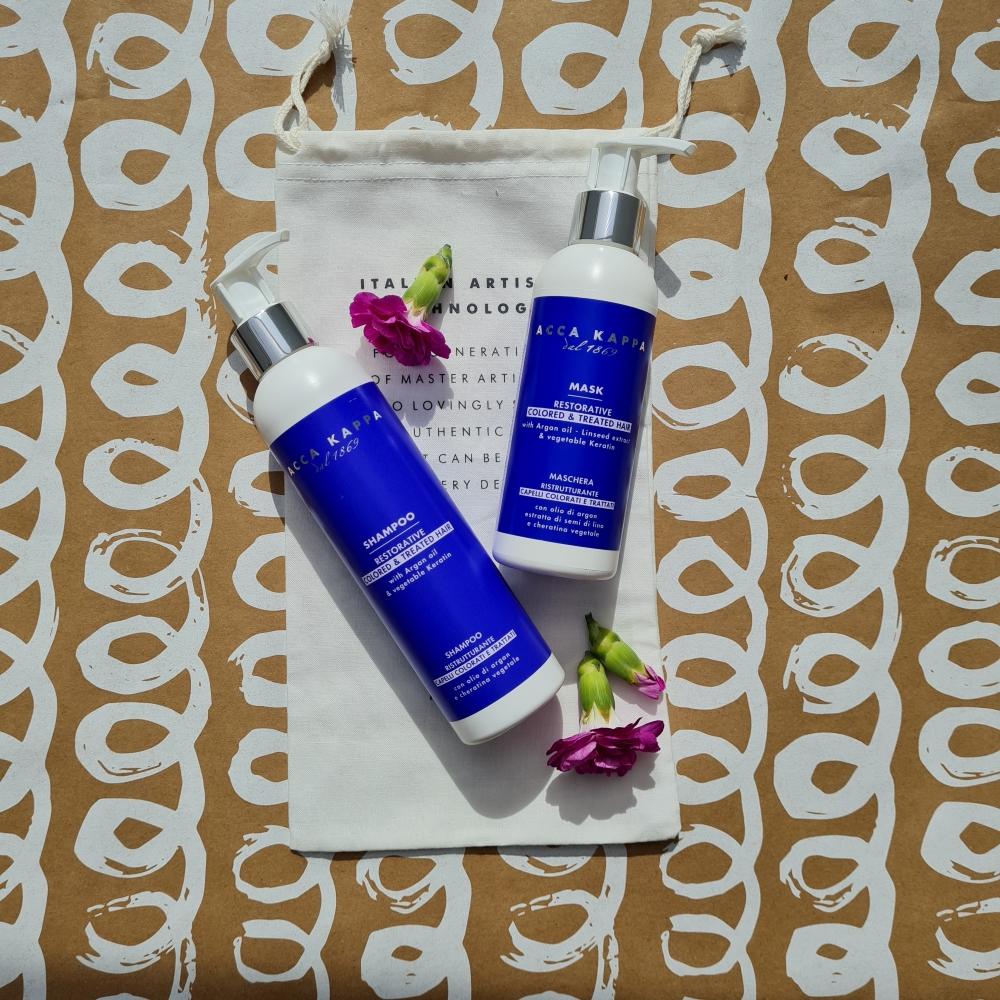 The Blue Lavender Shampoo and Conditioning Mask by ACCA KAPPA