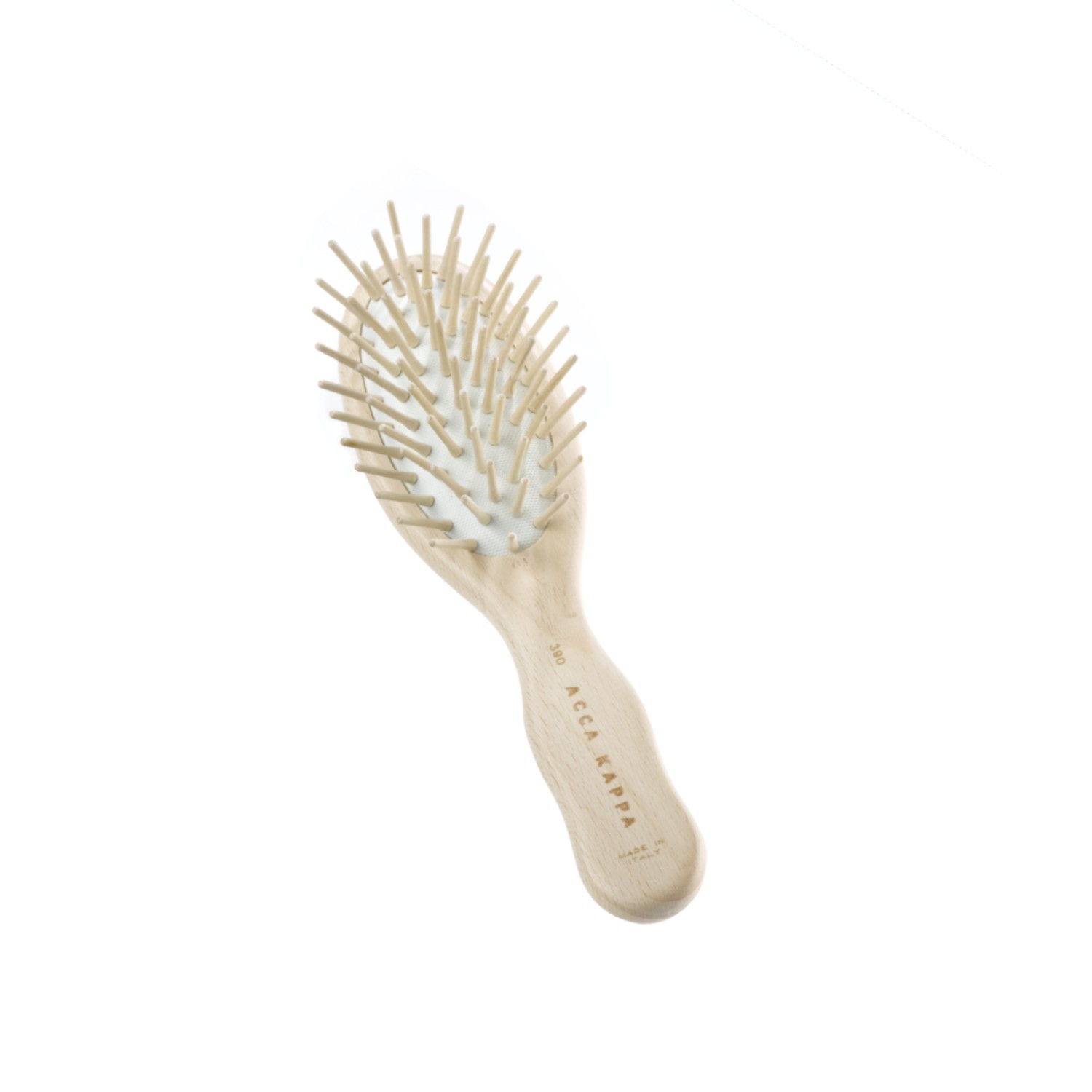 ACCA KAPPA Beech Wood Pneumatic Travel Brush with Wooden Pins