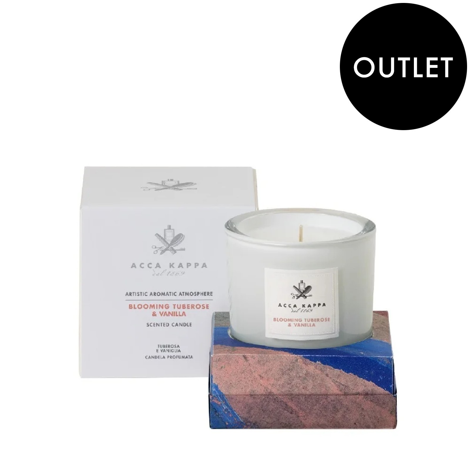 ACCA KAPPA Blooming Tuberose & Vanilla Scented Candle 180g outlet