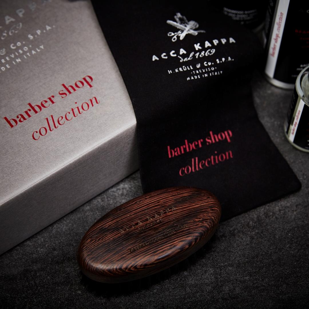 Pictured: The ACCA KAPPA Barbershop Collection Beard Brush