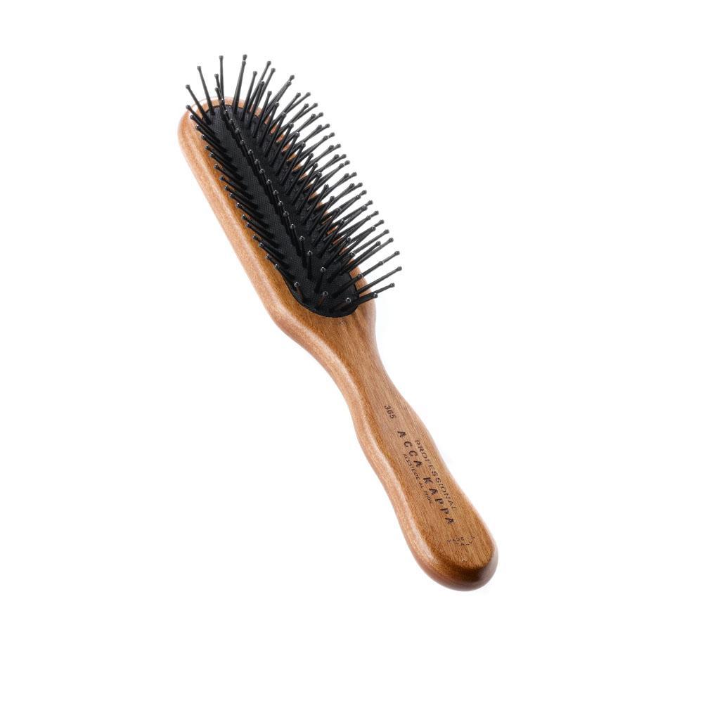 The Pneumatic Kotibe wood Pom Pin Hairbrush by ACCA KAPPA