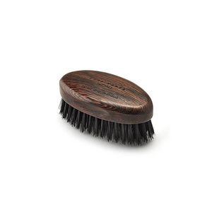 ACCA KAPPA Wengé Wood Beard Brush with Natural Black Bristles