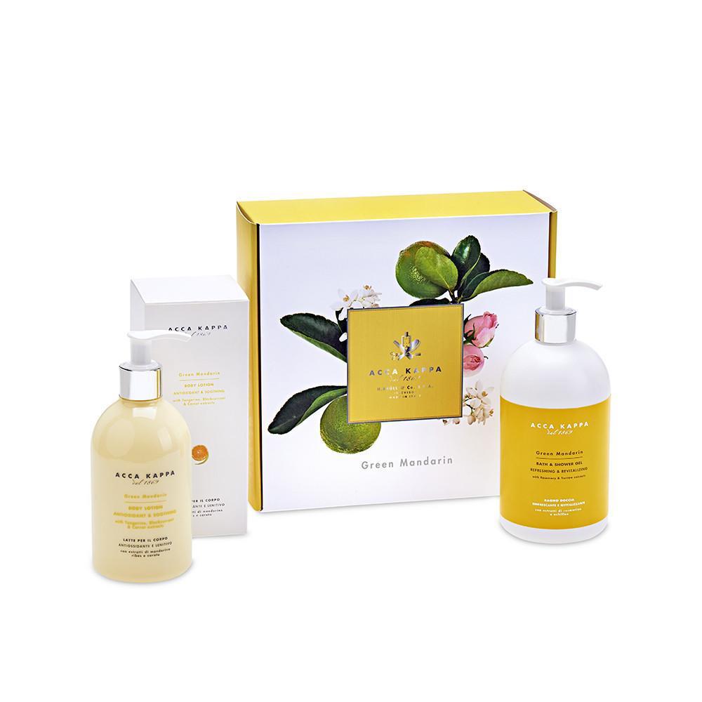 Pictured: The Green Mandarin Body Gift Set by ACCA KAPPA