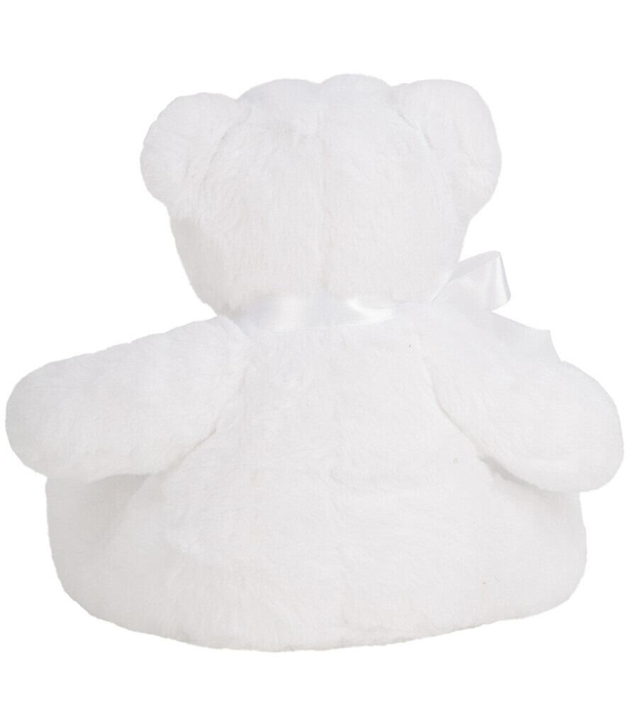 mumbles mini white teddy back