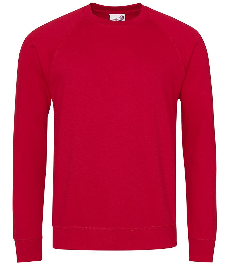 Seniors School Raglan Sweatshirt Red