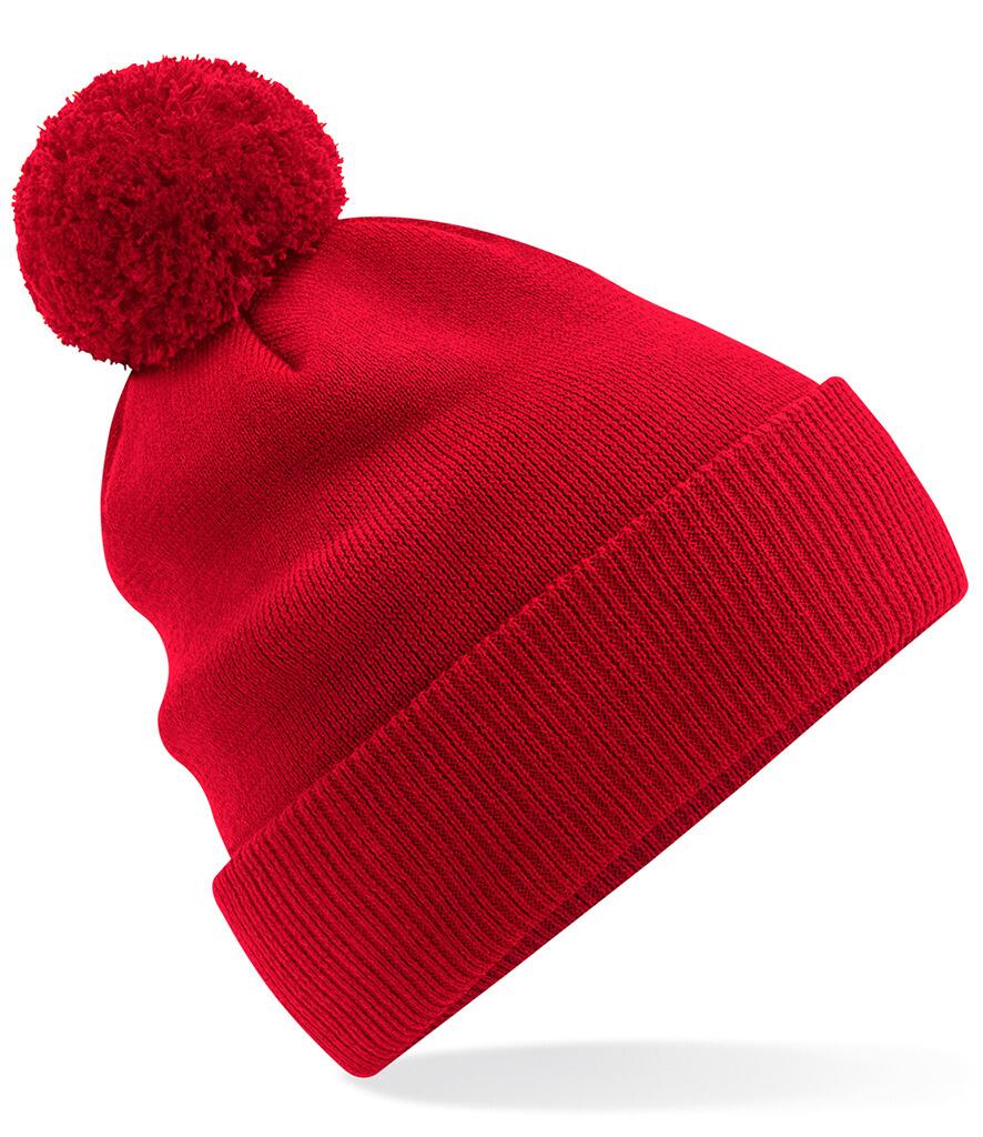 Certified Organic Cotton Snowstar® Beanie Red