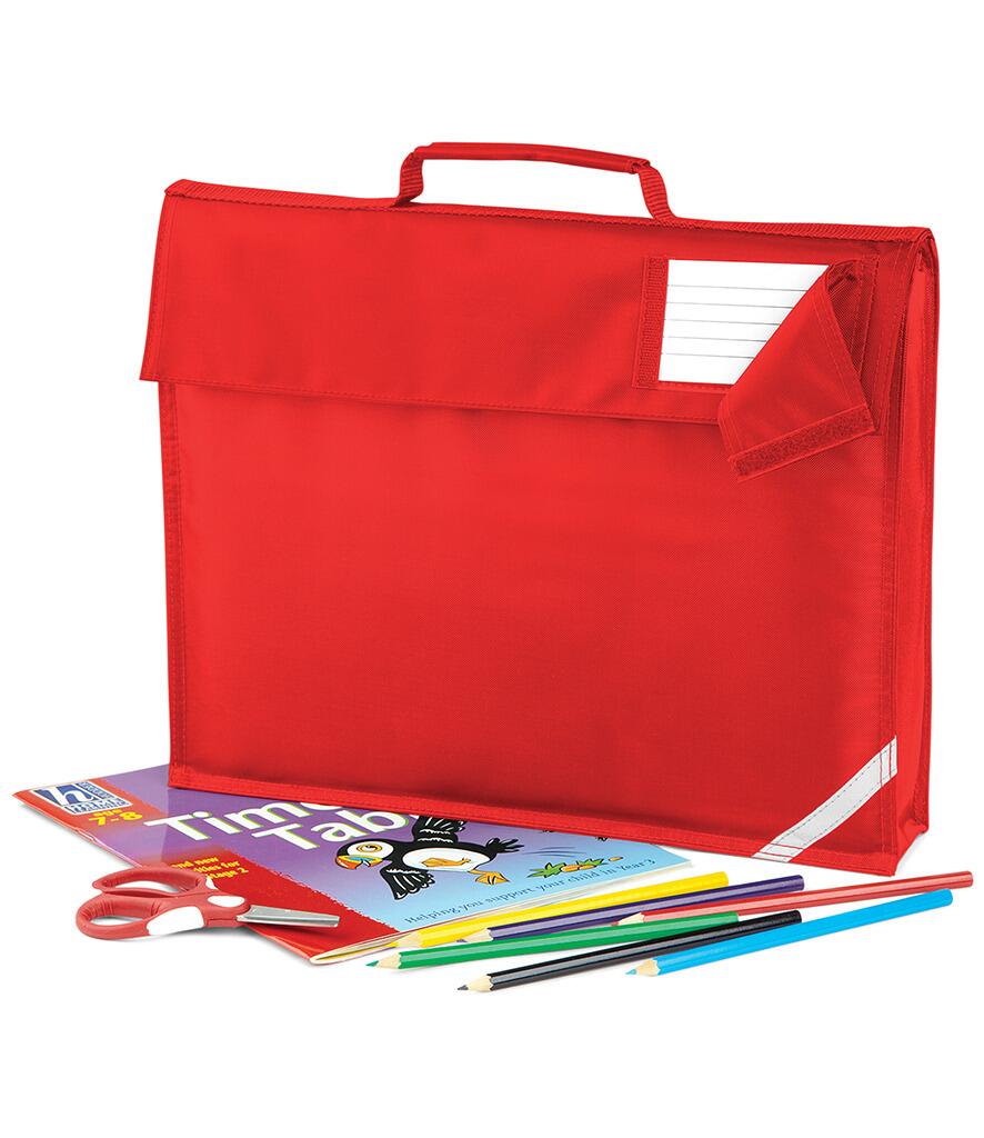 QD51 Book Bag Bright Red