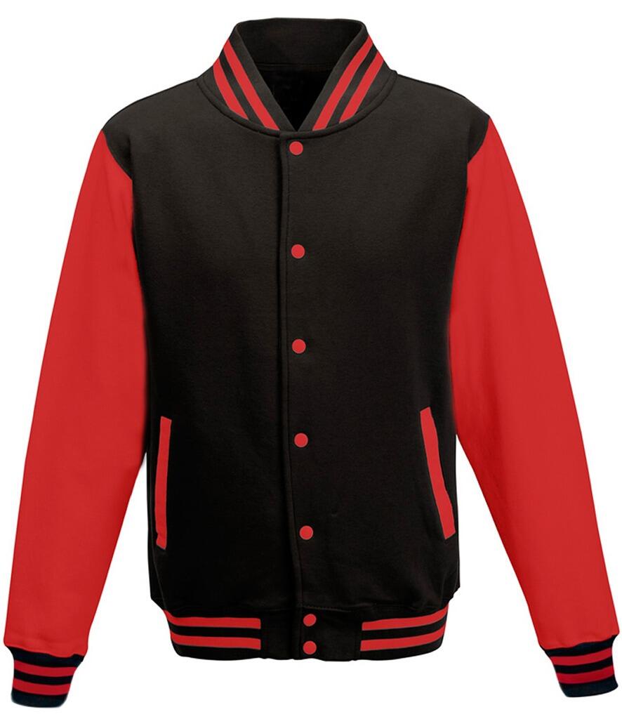 JH043 jet  black / fire red