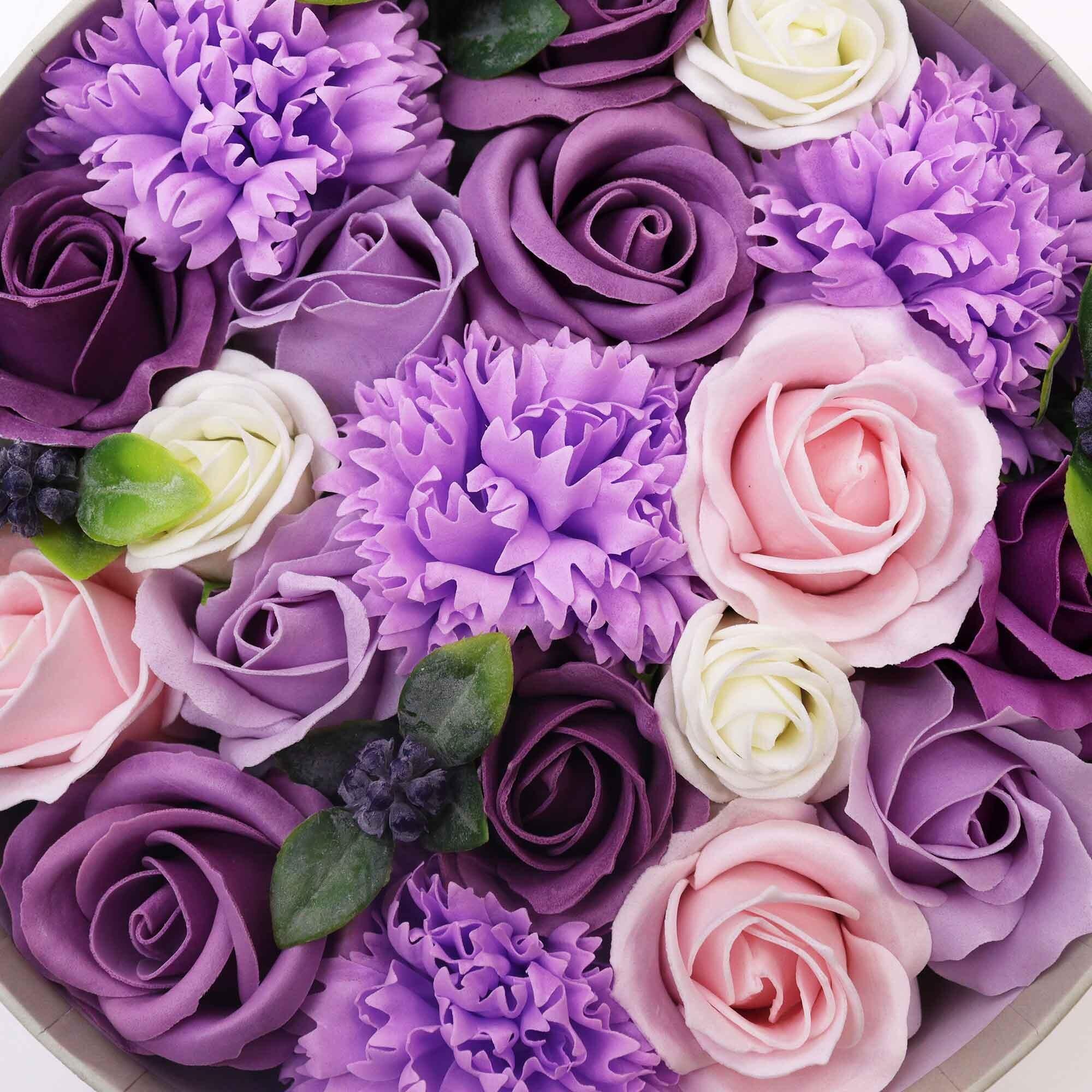 ROUND SOAP FLOWER BOX