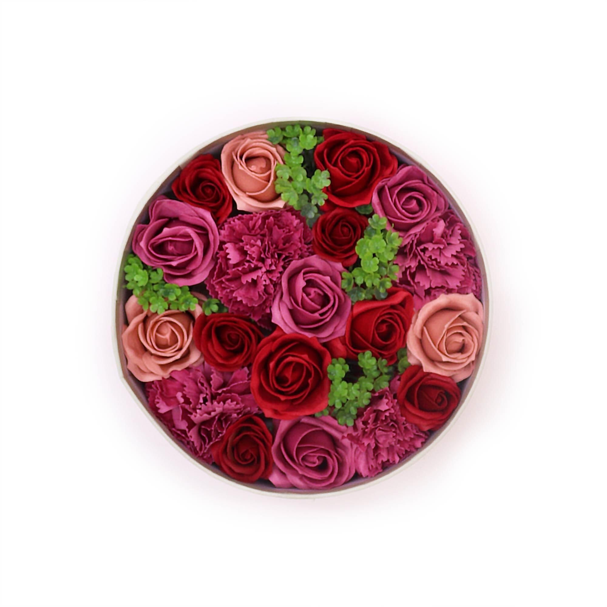 ROUND SOAP FLOWER BOX