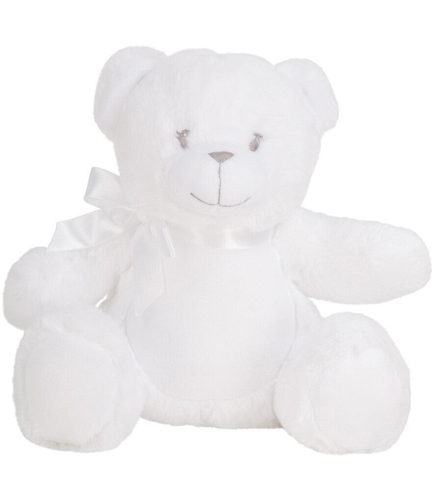 Mumbles Mini Print Me White Teddy from IronTree Designs