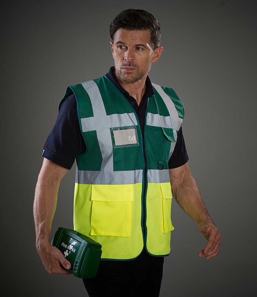 YK103 Executive Hi Vis Waistcoat