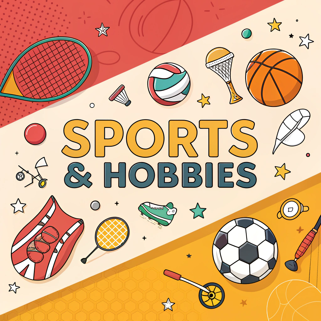 sports & hobbies category header