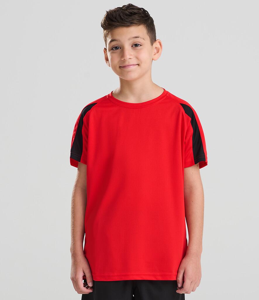 JC003B Kids Cool Contrast T-Shirt