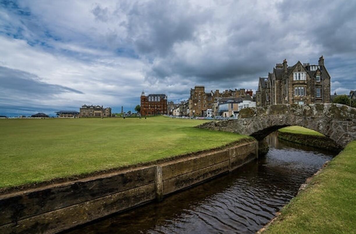 Swilcan Burn & Bridge, St Andrews
