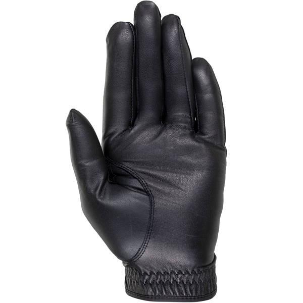 2Under Golf Black Cabretta Leather Glove Palm