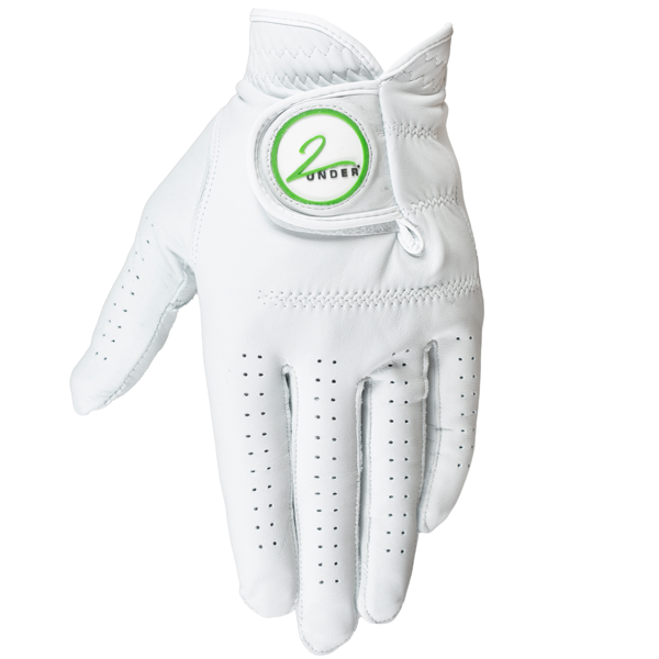 2Under Golf Junior AAA Premium Cabretta Leather Glove Back