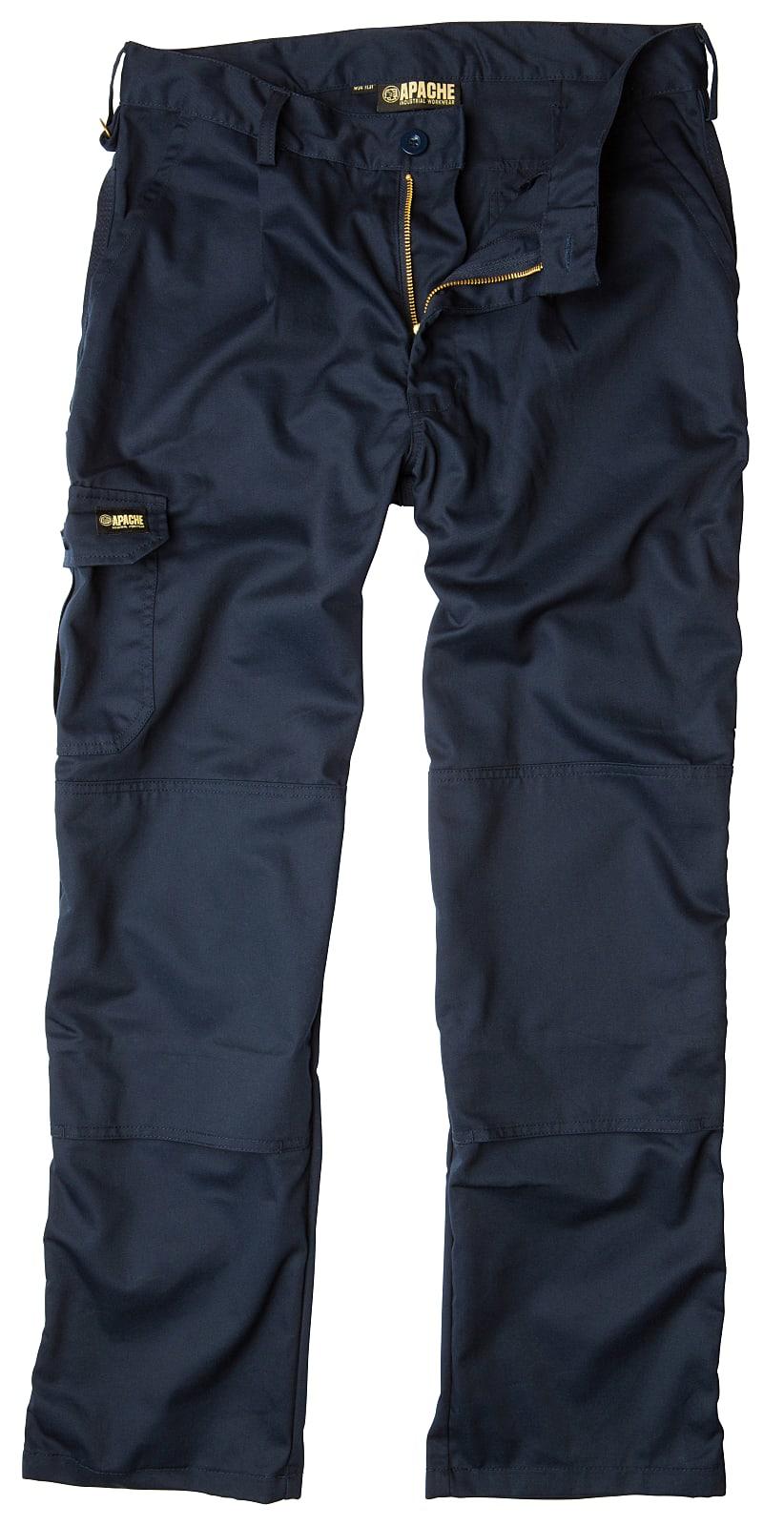 Apache Navy Industry Cargo Trousers | APIND-NAVY | Workwear Supermarket