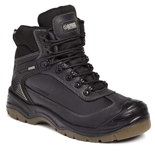 Apache Ranger Black Safety Hiker Boots
