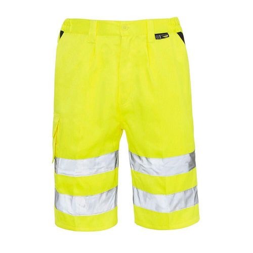 Supertouch Hi-Vis Shorts - Yellow