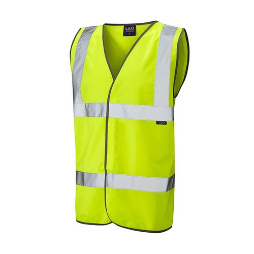Leo Tarka ISO 20471 Class 2 Waistcoat Yellow