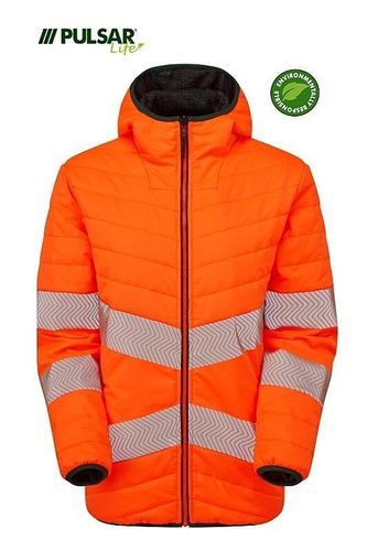 Pulsar LIFE GRS Ladies Reversible Puffer Jacket Orange