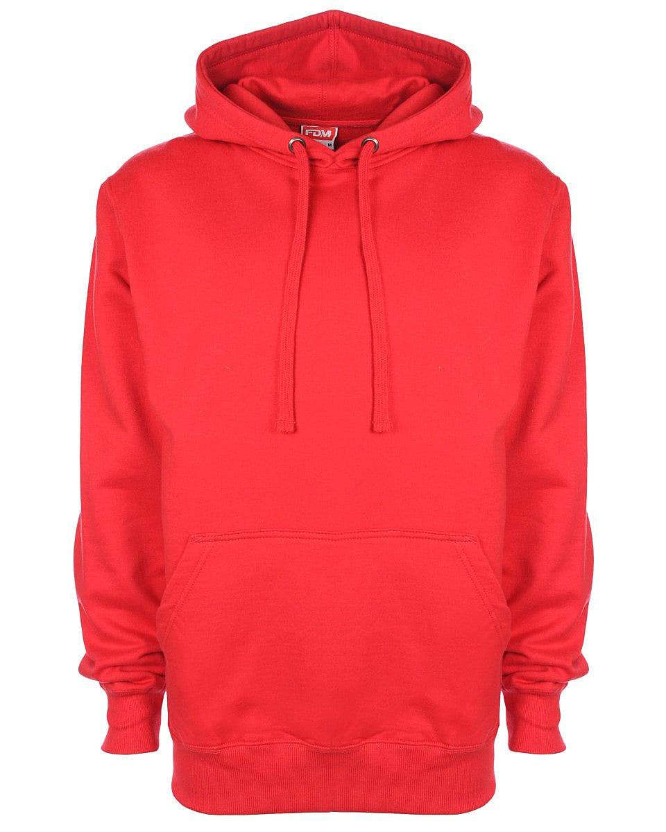FDM Unisex Original Hoodie in Fire Red (Product Code: FH001)