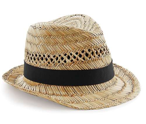 Beechfield Straw Summer Trilby