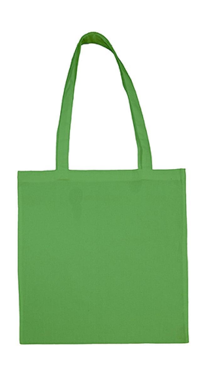 Jassz Bags Beech Cotton Long-Handle Bag in Pea Green (Product Code: 3842LH)