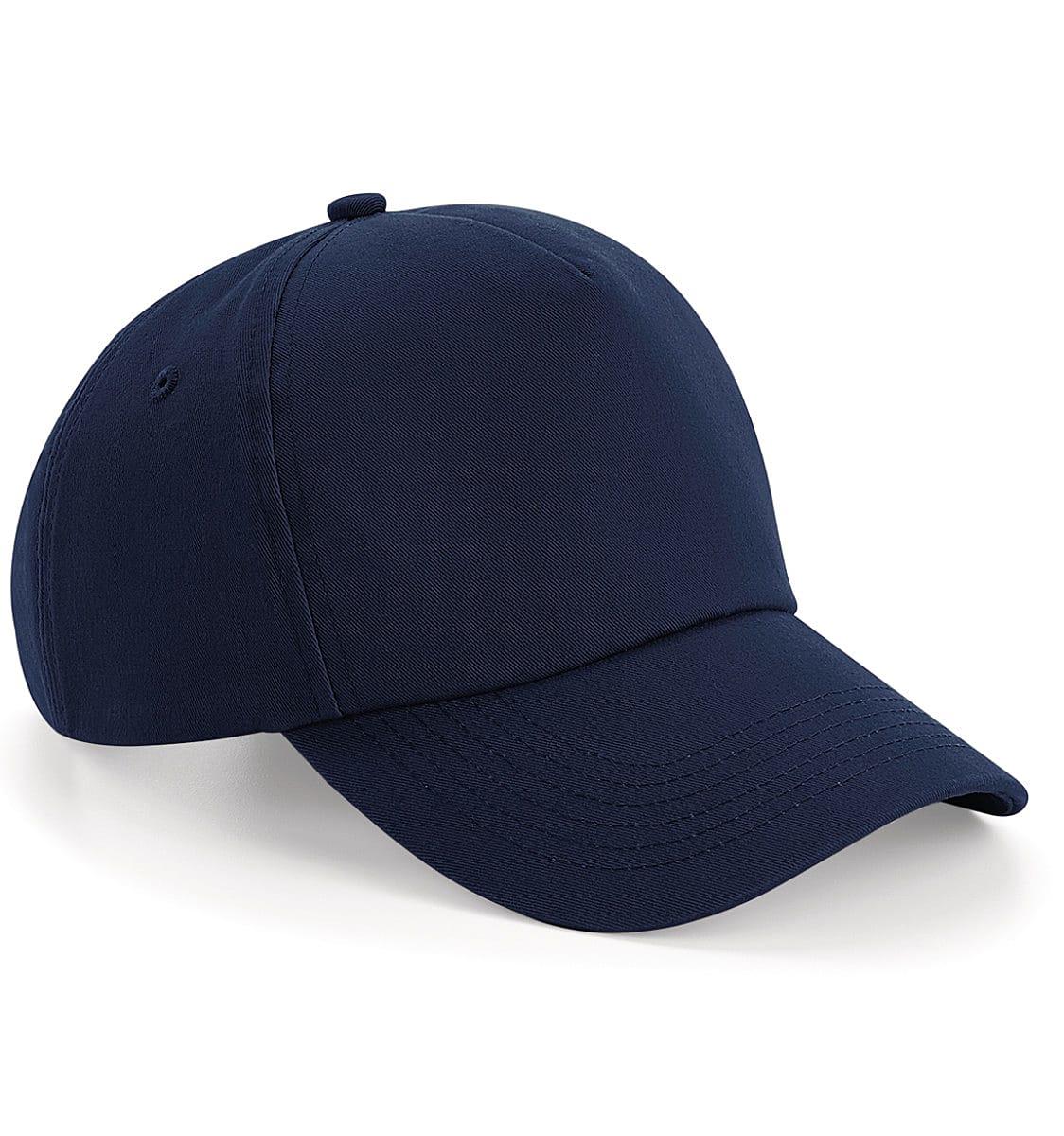 Beechfield Authentic 5 Panel Cap in French Navy (Product Code: B25)