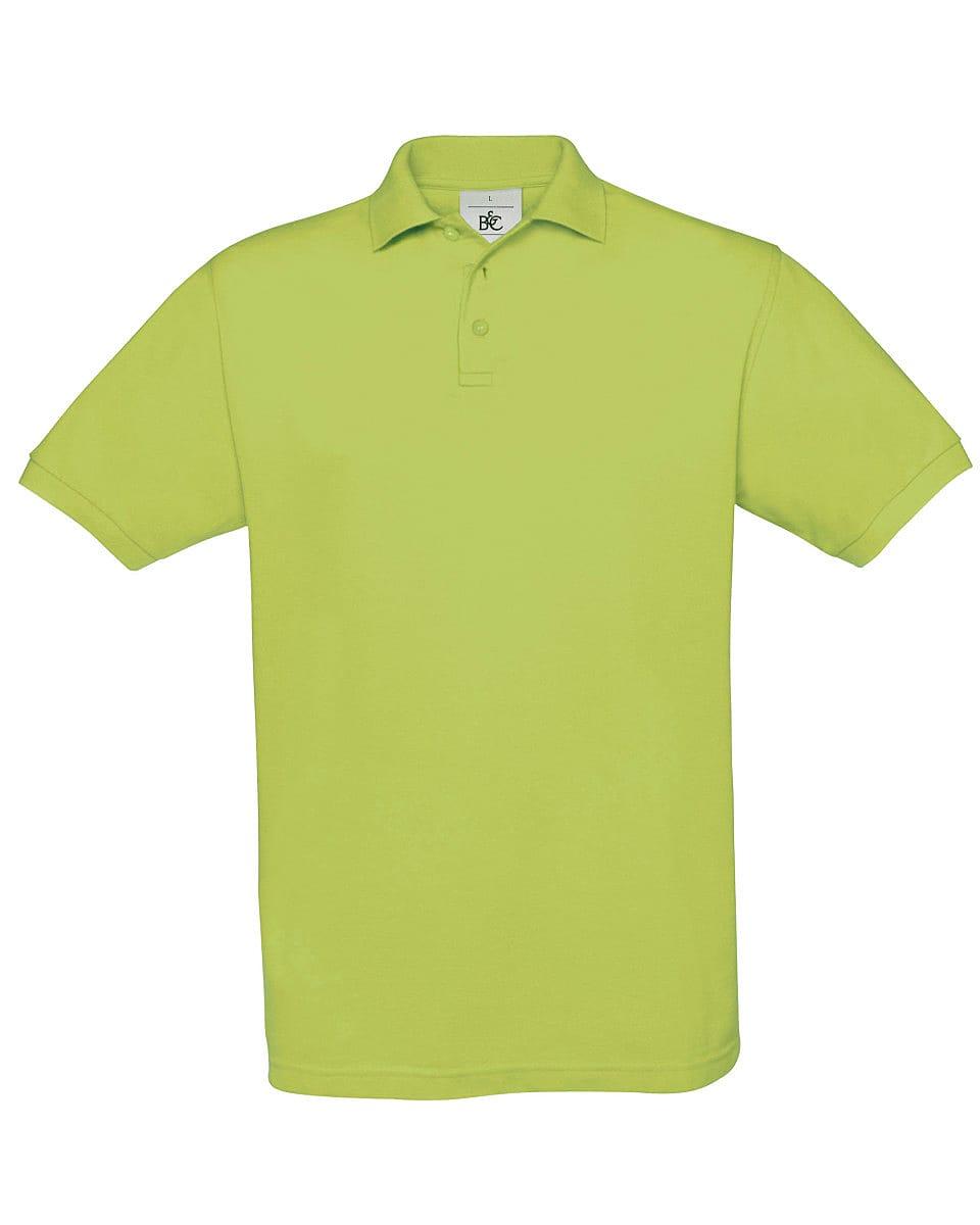 B&C Mens Safran Polo Shirt in Pistachio (Product Code: PU409)