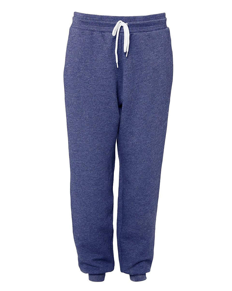 Bella Canvas Unisex Jogger Sweatpants in Heather Navy (Product Code: CA3727)