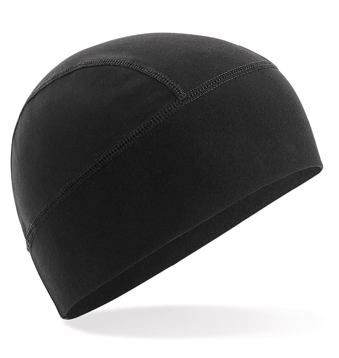 Beechfield Softshell Sports Tech Beanie Hat in Black (Product Code: B315)